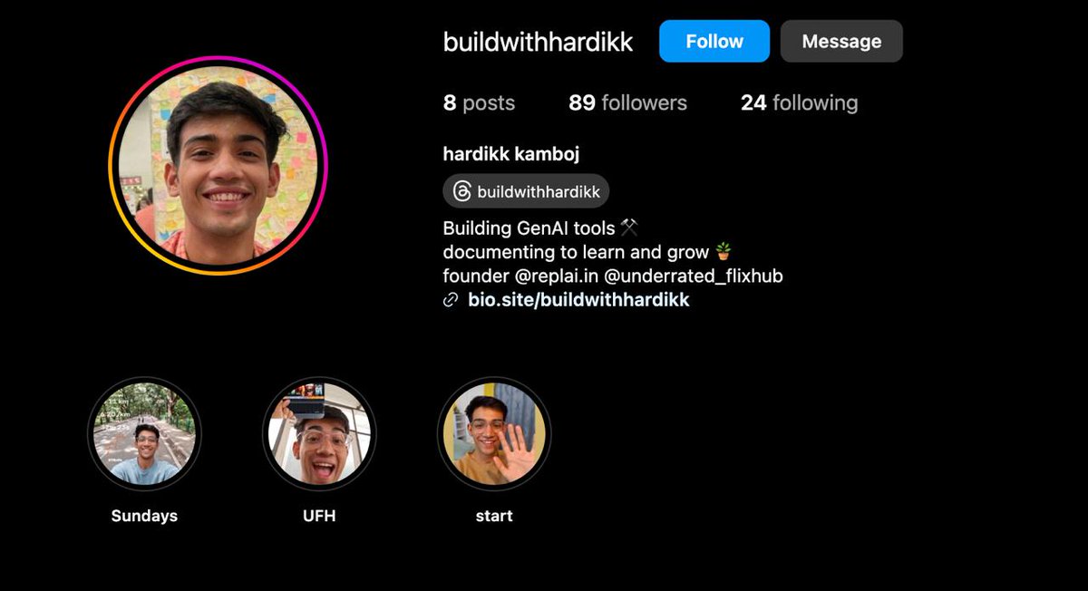 HdKamboj's tweet image. Why consistent PFP on socials makes a lasting impression.
Think of it like your face which people will remember you with if they haven't met you.
You profile picture, username, display name, bio, color palette, and content style.
Keep these uniform across all your platforms,…
