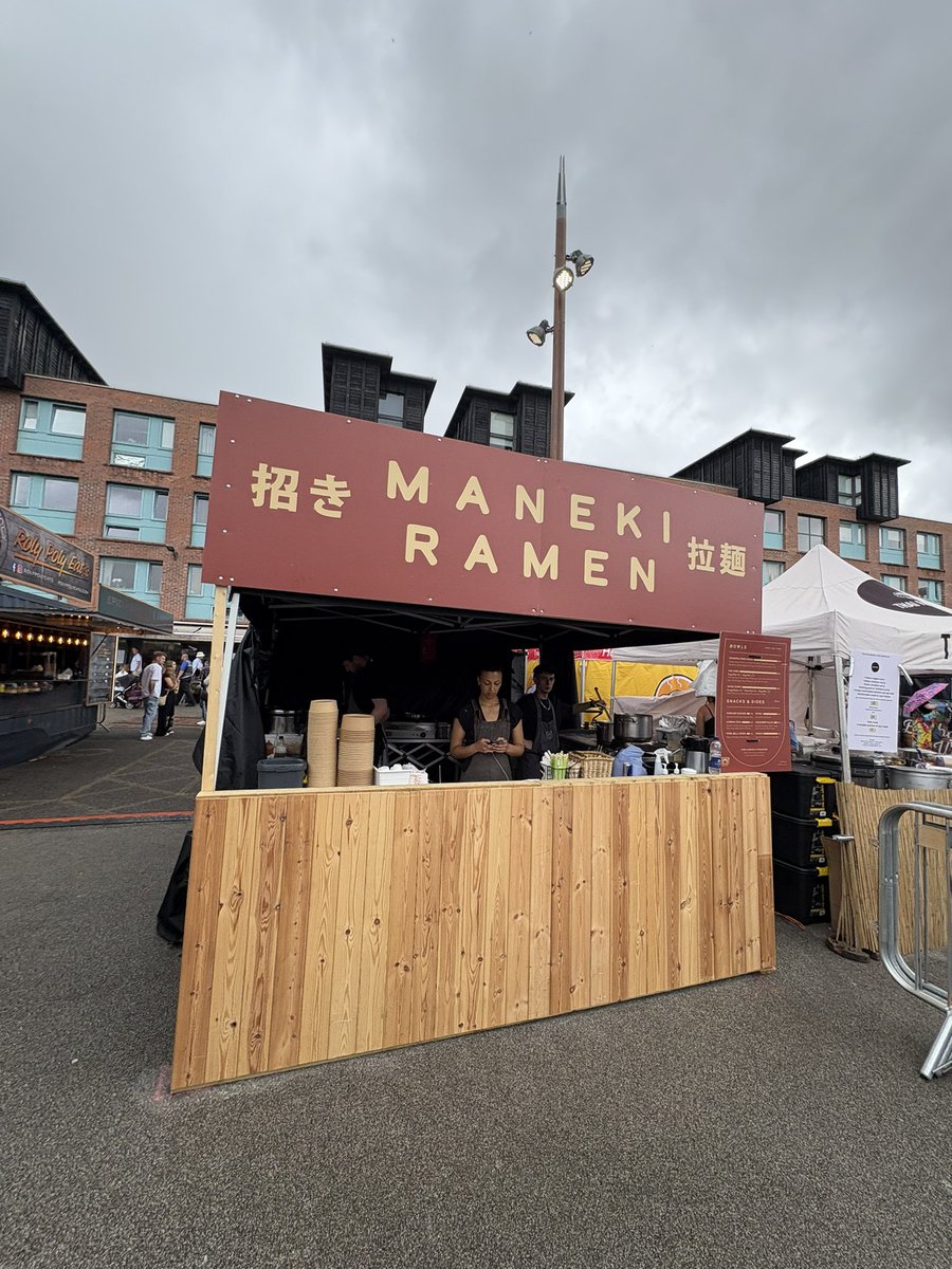 ad | Had a good mooch around <a href="/GloucesterQuays/">Gloucester Quays</a> Food &amp; Drink Festival today 🍴 

Lunch at Anatolian Palace, a bit of shopping, and so good to see our pals Roly Poly &amp; Maneki Ramen being amazing it as always 🙌 

The Three Counties food scene is the best. 

You heard it here first.