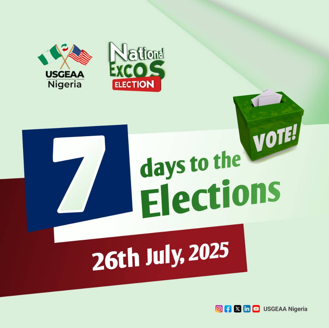 USGEAA Nigeria (@usgeaa_nigeria) on Twitter photo The #USGEAAN election day is a week away
#ElectionDay will be the result of how well we listened and how deeply we care about the future of the USGEAAN.
Let’s engage with intention.
Let’s vote with clarity.
Let’s lead the change we want to see.
<a href="/exchangealumni/">Exchange Alumni</a> The #USGEAAN election day is a week away
#ElectionDay will be the result of how well we listened and how deeply we care about the future of the USGEAAN.
Let’s engage with intention.
Let’s vote with clarity.
Let’s lead the change we want to see.
<a href="/exchangealumni/">Exchange Alumni</a>