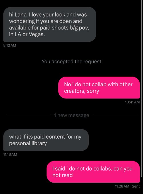 Watch Lana Bee 🔪 GSCP*'s leaked NSFW photo on TwXstars