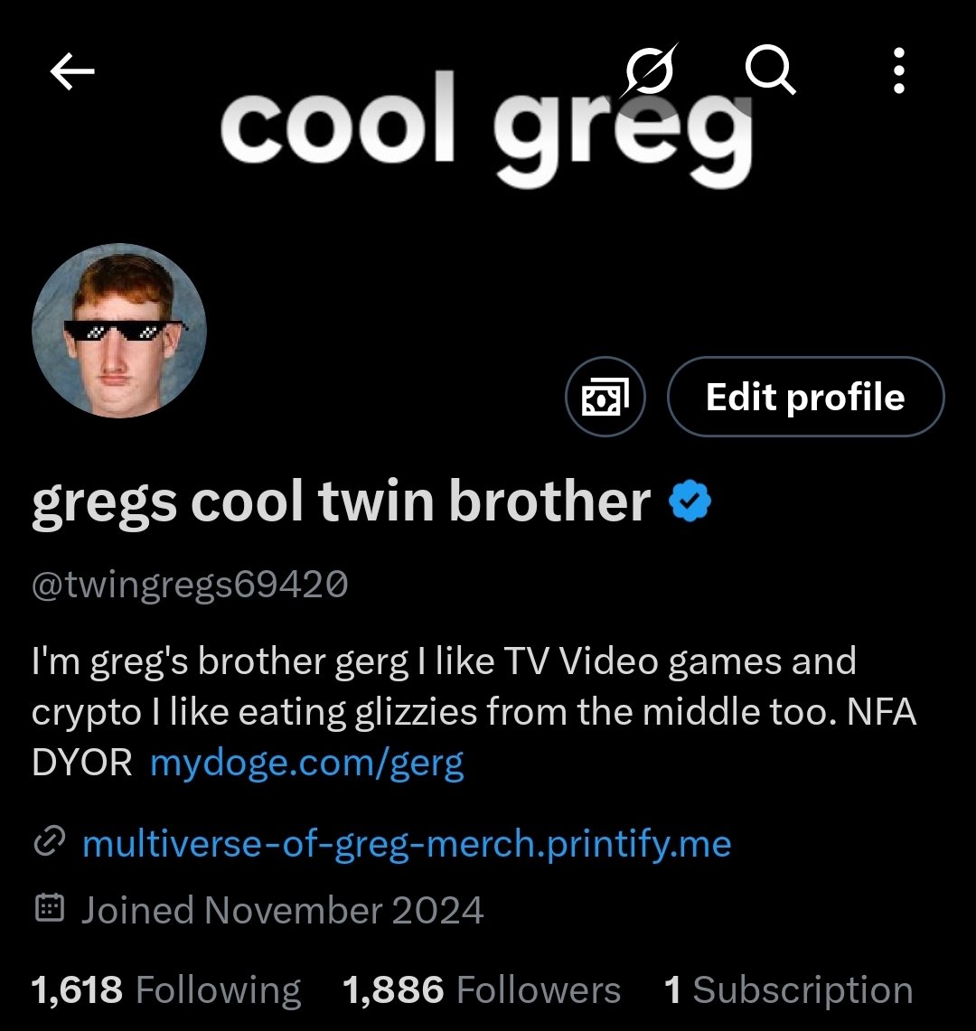 twingregs69420's tweet image. I'm so close to my first 1M followers! Just need another 998,114!! LFG!!