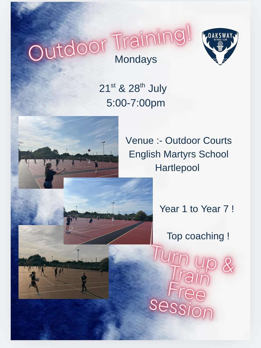 OakswayNetball (@oakswaynetball) on Twitter photo New players welcome! Just turnup ! π New players welcome! Just turnup ! π