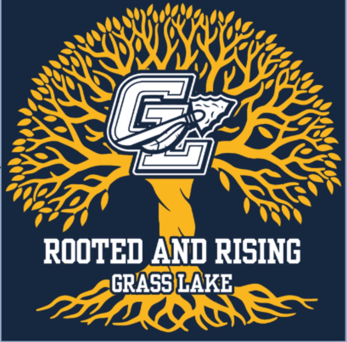 The 2025-26 Grass Lake Community School’s theme. Looking forward to celebrating our successes and getting better everyday together. #Warriors