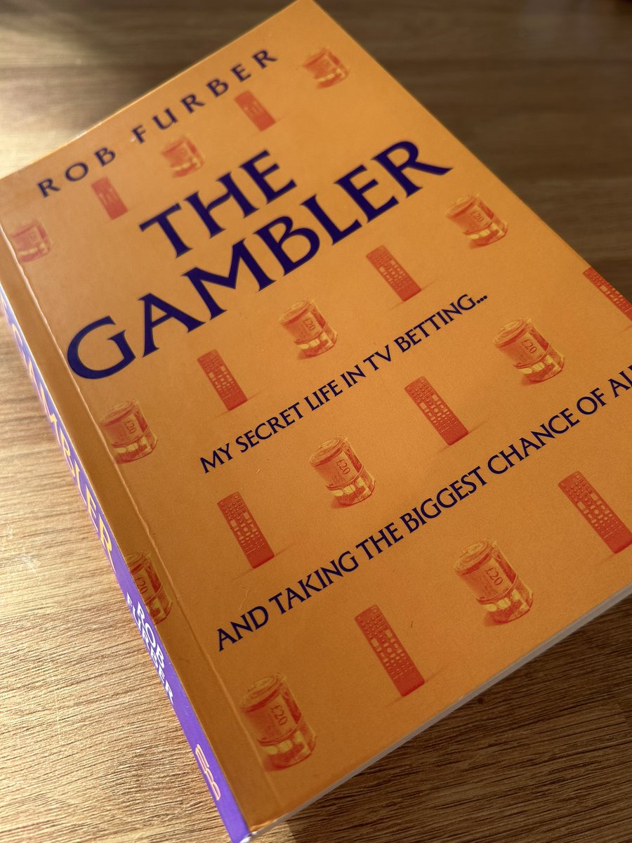 TomsTVTips's tweet photo. For anyone who likes a bet on reality tv and Eurovision @ferrisdayoff book, The Gambler is a great read. 

 @halfkelly Rob would make a great a great podcast guest  #thegambler #eurovision https://t.co/nTd6XjMRdY
