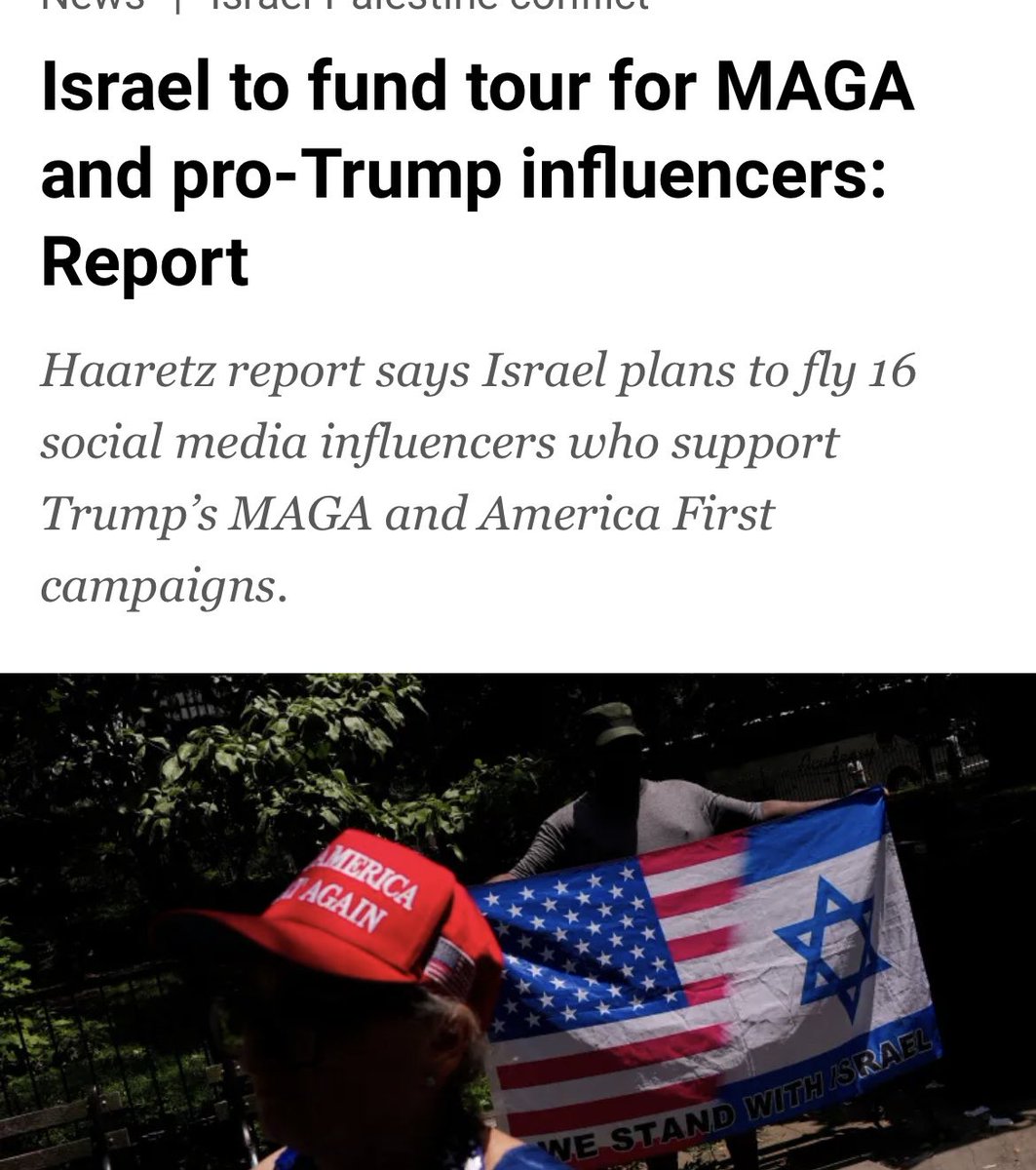 josettecaruso's tweet image. Who will go to Israel?
The Israeli foreign ministry will fund a tour of the country by right-wing social media influencers from the United States, says a report.
Israeli newspaper Haaretz on Sunday reported that the planned tour will feature 16 influencers, all under the age of…