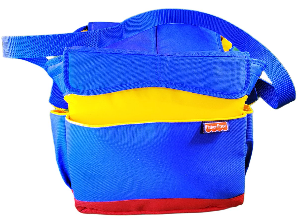 Check out Fisher Price Primary Color Tote Cooler Grocery Sack Beach Snack Toy Bag 90s ebay.us/m/XNnYzi #eBay via <a href="/eBay/">eBay</a>
