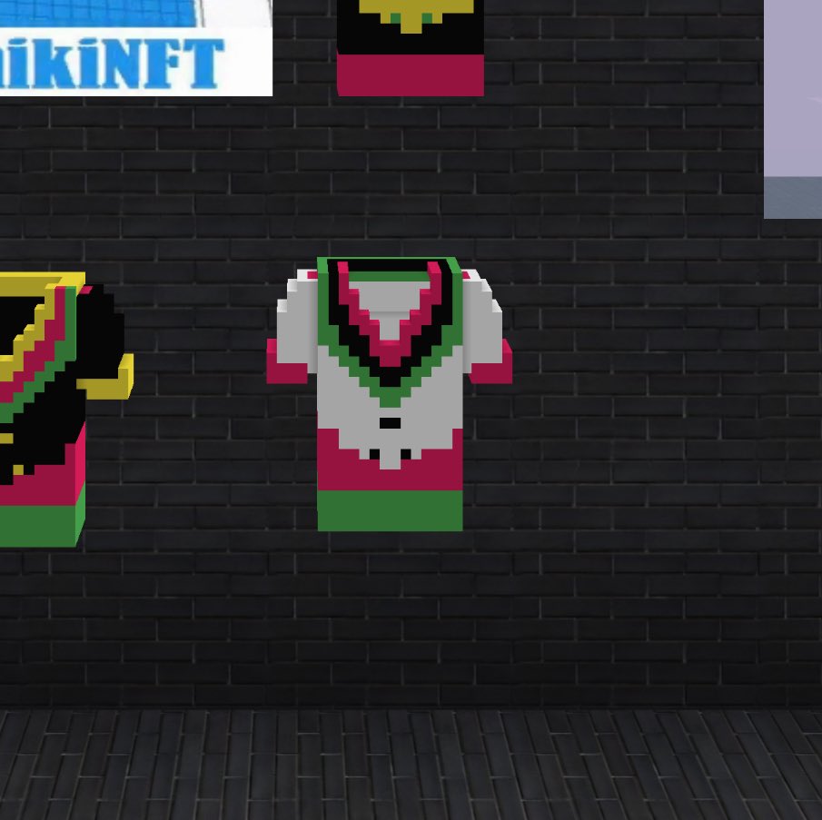 Checkout 'White Dashiki' by @DashikiNFT in the, “Genesis Collection” at our <a href="/cryptovoxels/">Voxels</a> location using the link below! 

voxels.com/play?coords=E@…
💥no login required!
💥access with a computer, phone, or VR headset!

#African #NFT #wearable #crypto #art #afrocentric #futurism