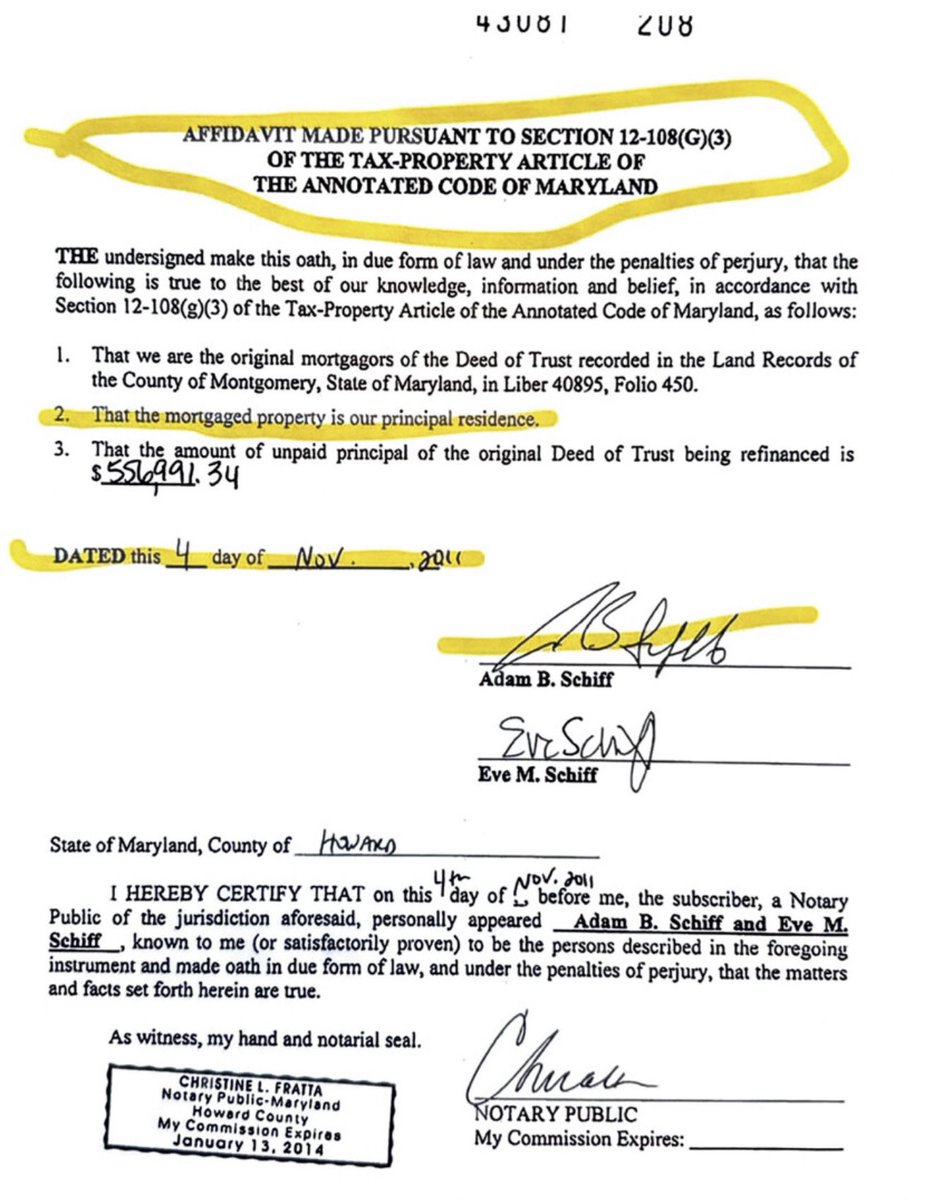 Would be a shame if the evidence Trump posted proving Adam Schiff’s mortgage fraud went viral 

YOU KNOW WHAT TO DO 👇