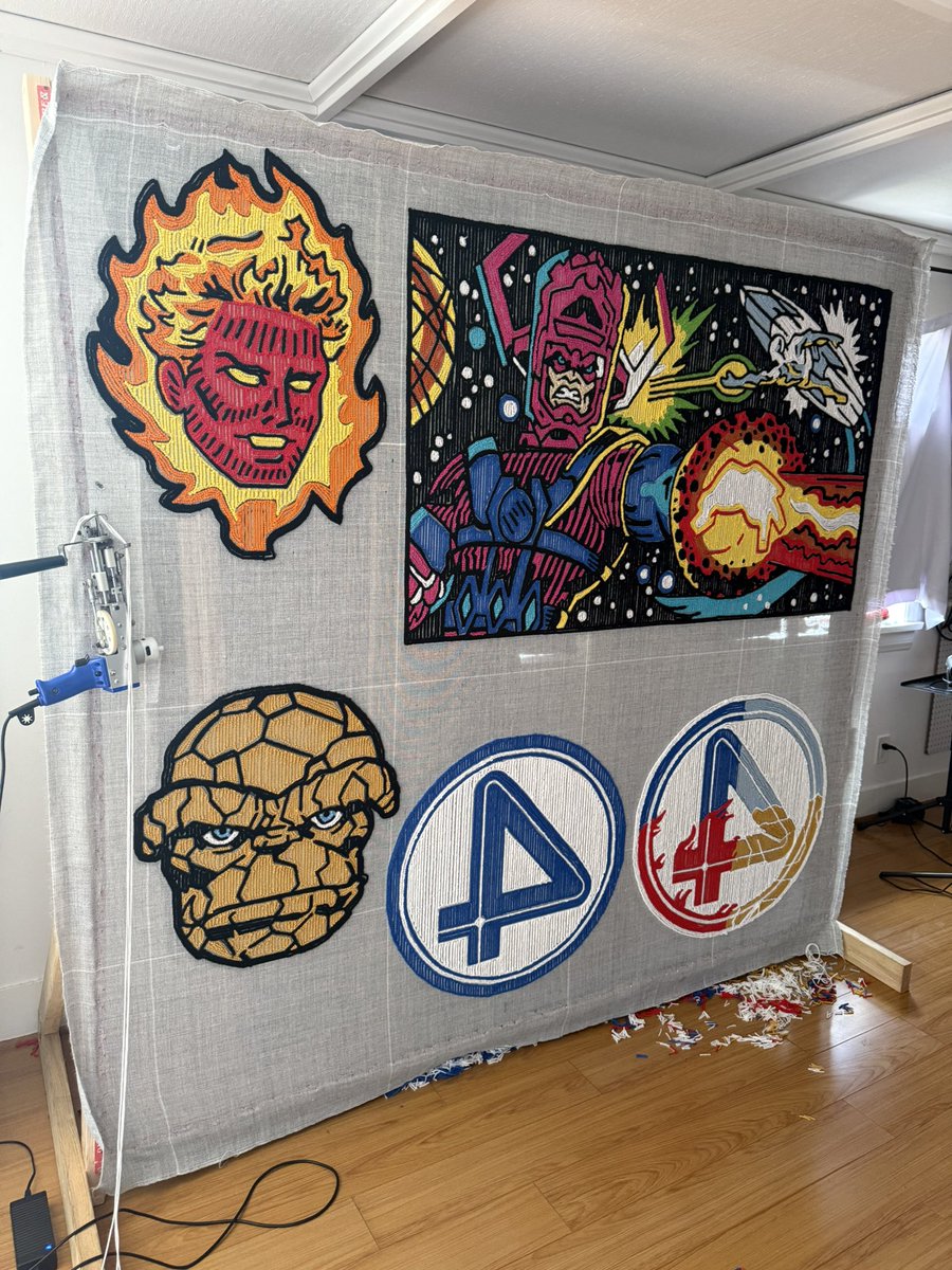 DoubleARugs's tweet image. And that’s a wrap on the fantastic 4 drop… see yall this Friday 🔥👀