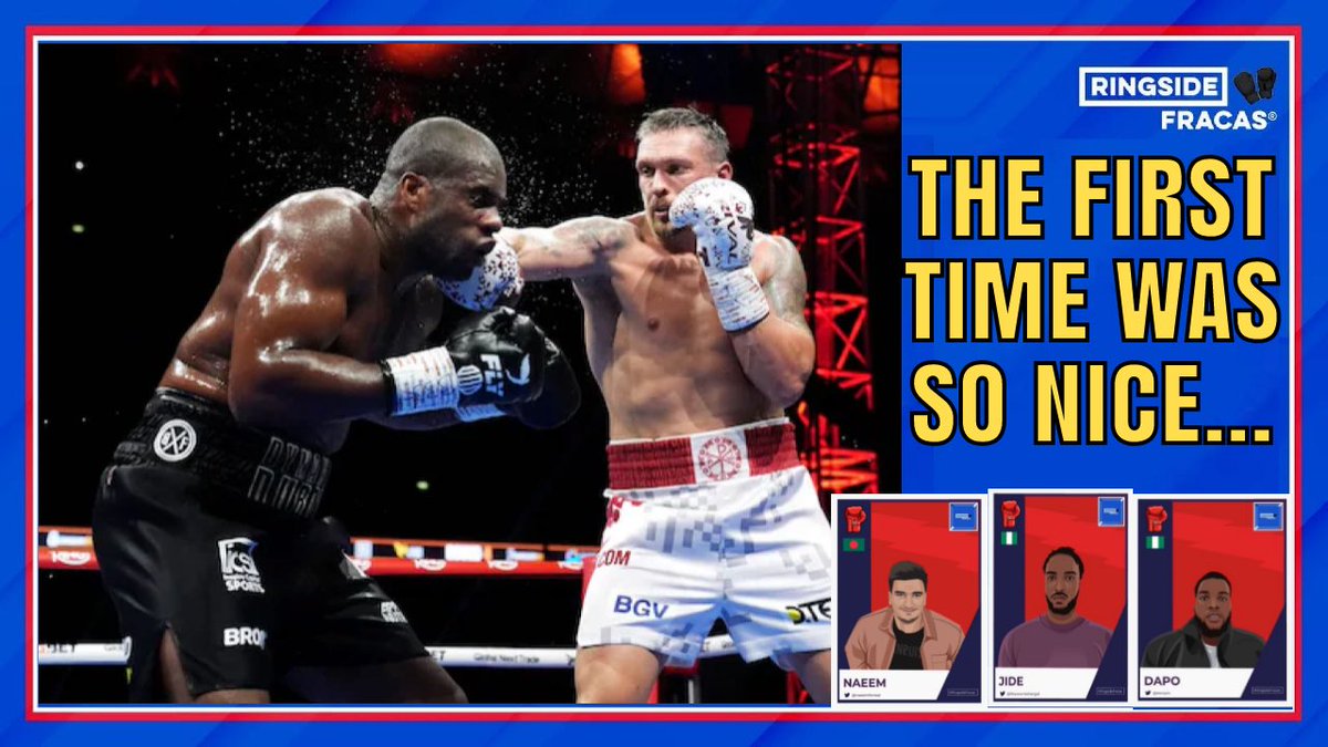 Ringside_Fracas's tweet image. 🚨#RingsideFracas ‼️🚨
We are back tonight at 8.15pm to discuss:
- #UsykDubois2 👑🇺🇦
- #PacquiaoBarrios 🏆👴🏼
- #BamCafu 👑🧙🏼♂️
Join us and give us your thoughts 💭
🔗: youtube.com/live/5vcsK-X52…
#Boxing #FundoraTszyu