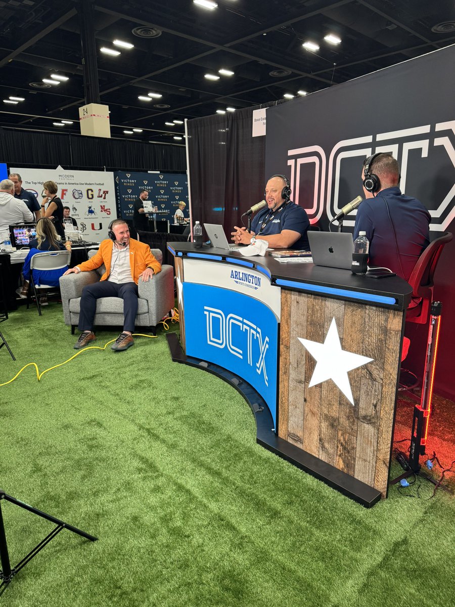 UTEP Football Recruiting (@utepfbrecruit) on Twitter photo LIVE RIGHT NOW!🚨 Be sure to catch Coach Walden live on <a href="/dctf/">Dave Campbell's — TexasFootball.com</a> at THSCA
#PicksUp | #WinTheWest LIVE RIGHT NOW!🚨 Be sure to catch Coach Walden live on <a href="/dctf/">Dave Campbell's — TexasFootball.com</a> at THSCA
#PicksUp | #WinTheWest