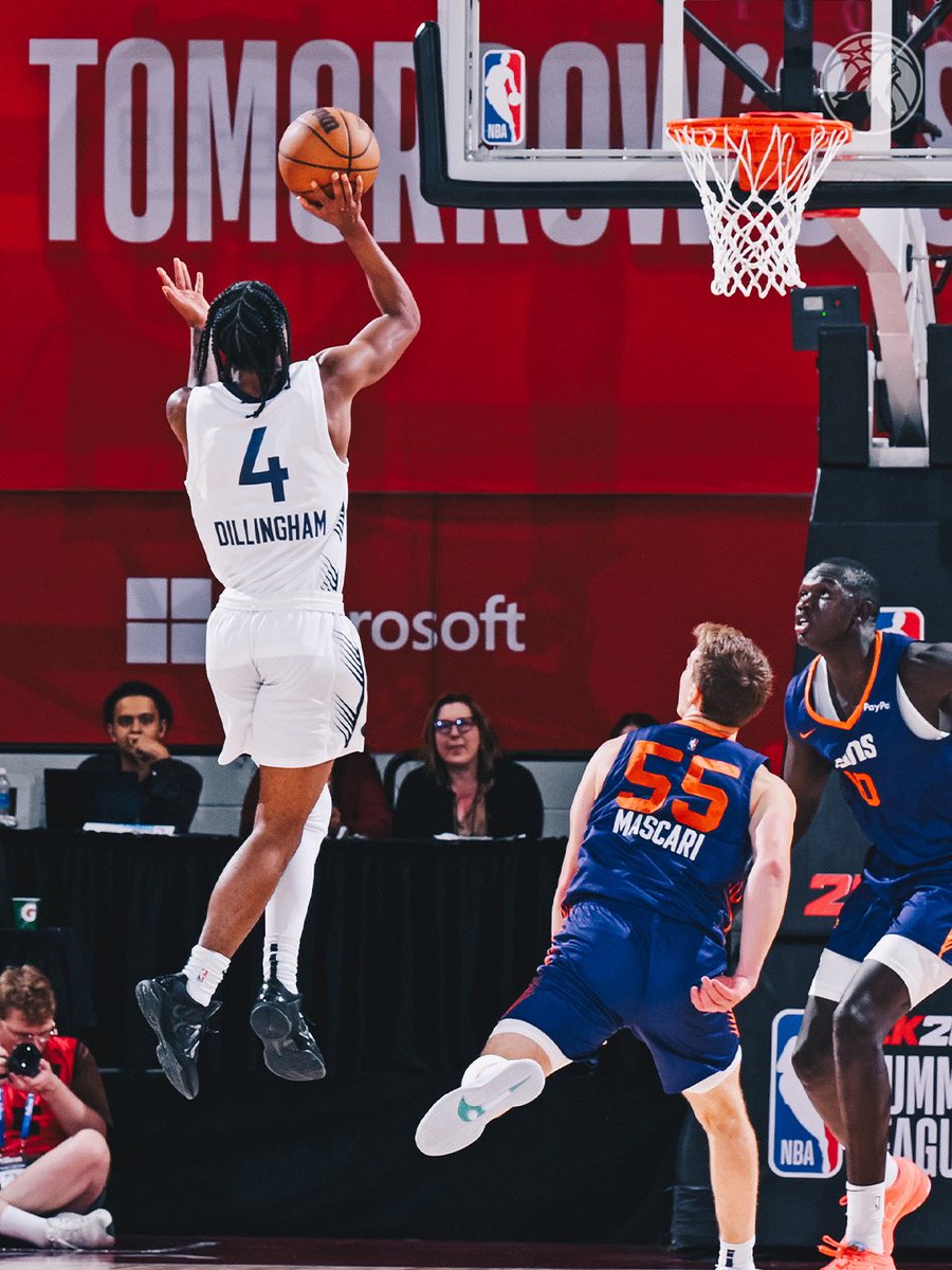 Timberwolves's tweet image. it was a shifty Summer League:
17.3 PPG
3.8 RPG
6.5 APG