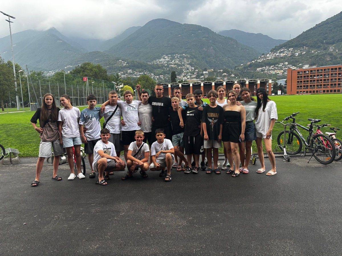 VenediktovaIV's tweet image. A week of recovery and sports has begun for our 🇺🇦 young athletes at the National Youth Sports Centre Tenero CST — one of 🇨🇭’s leading facilities.
We sincerely thank the Swiss Federal Office of Sport @_BASPO and Sandra Felix, Head of BASPO, for this exceptional opportunity