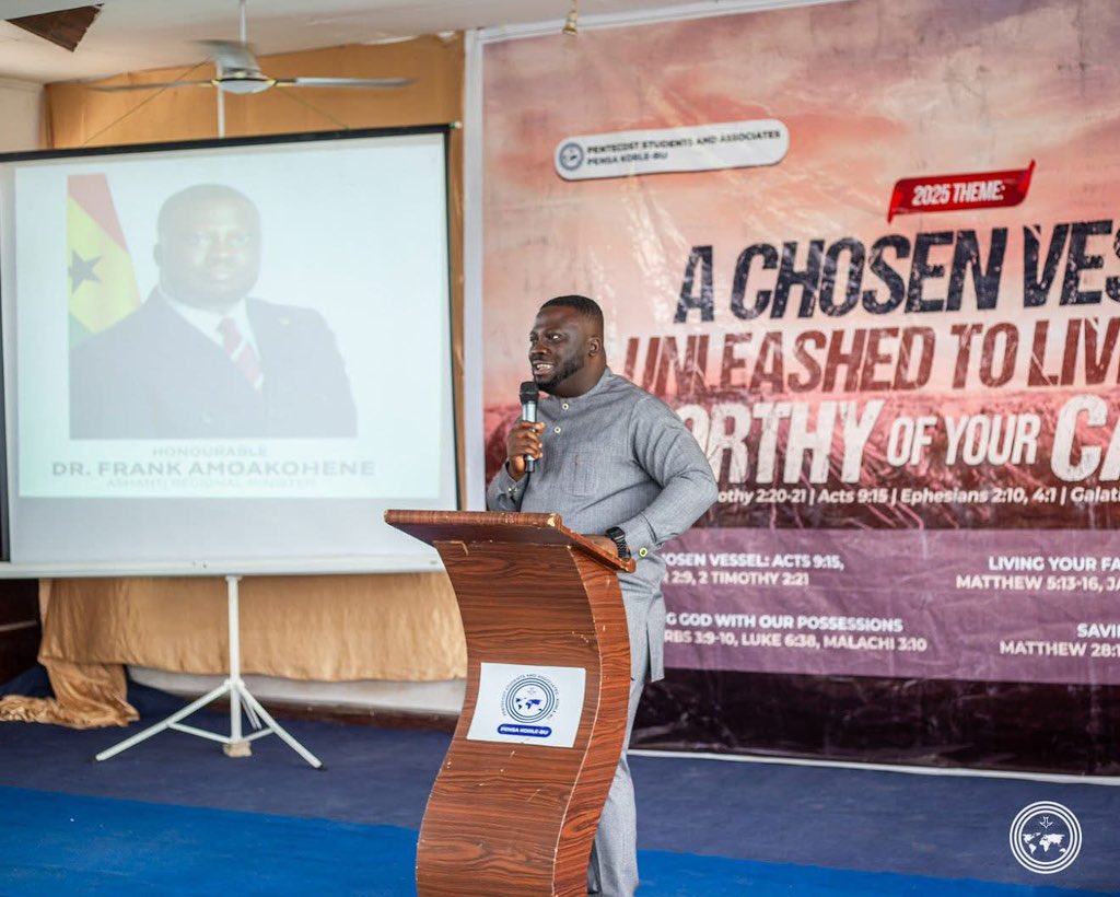 DrAmoakohene's tweet image. Today in Accra, I had the honour of fellowshipping with PENSA Korle-Bu.
It was a deeply nostalgic moment, filled with reflection and gratitude, as I shared in the joy of worship and reconnected with the spirit of fellowship that shaped so many of our formative years.
I also had…