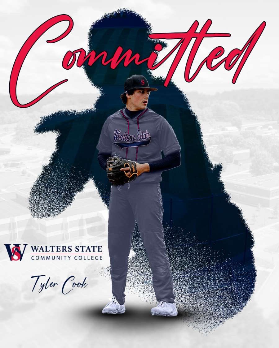Tyler cook (@tyler_cook2505) on Twitter photo I’m very blessed to announce that after my senior year I am continuing my baseball career at Walter State Community College. <a href="/WSCCbaseball/">WaltersStBaseball</a> <a href="/BlueSox_BSB/">Blue Sox Baseball</a> <a href="/brent_tucker41/">brent tucker</a> <a href="/holdentucker24/">Holden Tucker</a> I’m very blessed to announce that after my senior year I am continuing my baseball career at Walter State Community College. <a href="/WSCCbaseball/">WaltersStBaseball</a> <a href="/BlueSox_BSB/">Blue Sox Baseball</a> <a href="/brent_tucker41/">brent tucker</a> <a href="/holdentucker24/">Holden Tucker</a>