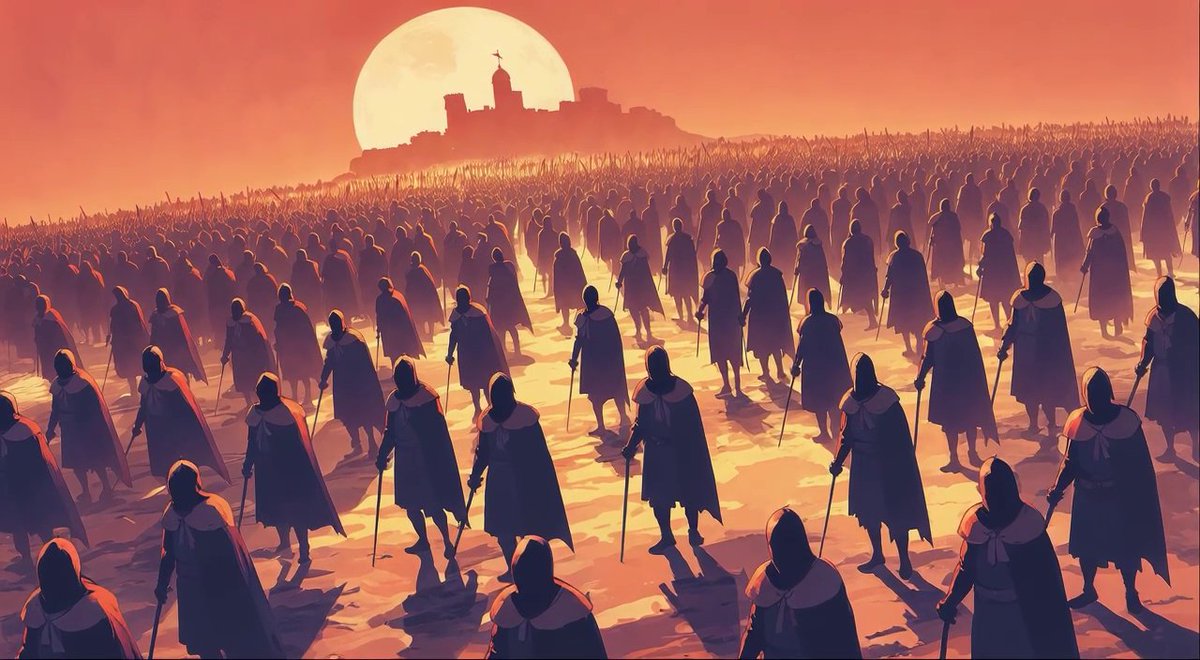 AlphaBits01's tweet image. The dawn breaks. The realm awaits. SWC’s epic continues. Get ready for "Ascension of the Bitcoin Realm." Volatility embraced, legacy claimed. The second film is coming tomorrow!👀 #SWC #Bitcoin @asjwebley @Croesus_BTC
