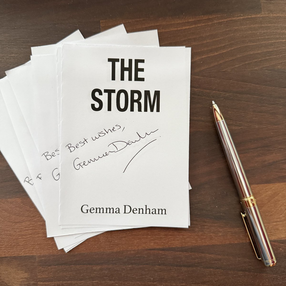 gemmaEdenham's tweet image. Your bookplates are on their way to you @TregollsC