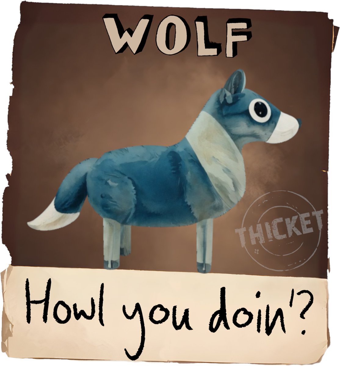 ThicketGames's tweet image. This week's companion in #Thicket is sure to bring the house down.💨🏘️
🐺Introducing the Wolf Sprout!🐺
You may encounter some lone wolves out there, but this Sprout definitely enjoys being part of a pack. Should you invite this loyal companion along, you'll never have a ruff…
