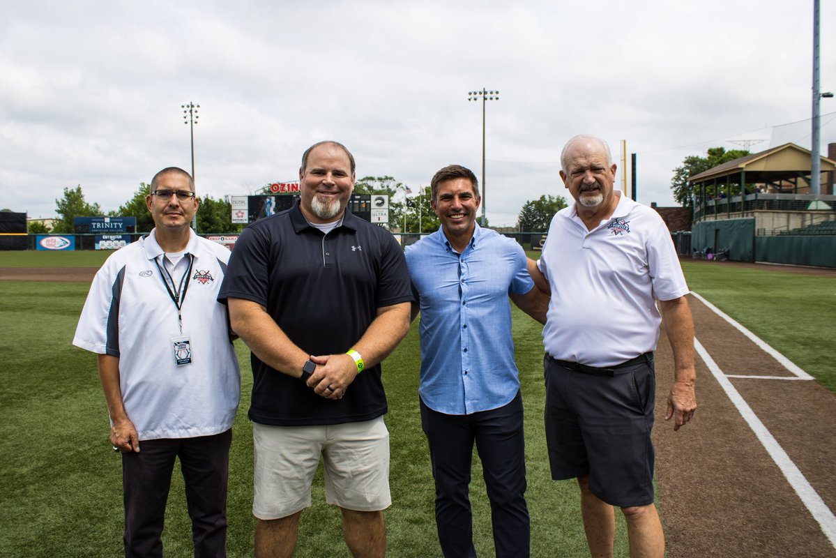 FLProBaseball's tweet image. The Frontier League Hall of Fame welcomes Phil Hawke and Mike Cervenak, today and always
