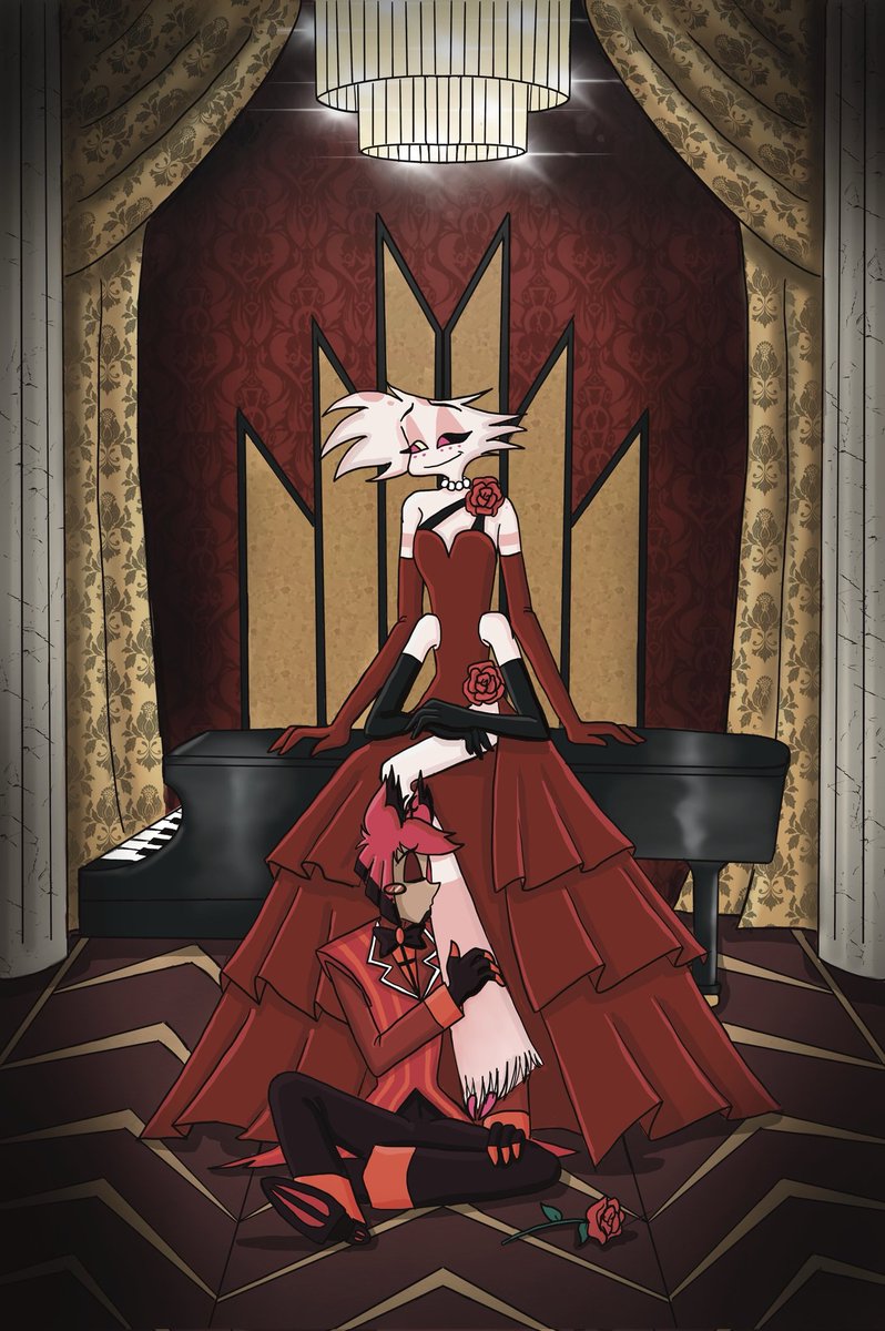 finchscribbles's tweet image. Since I failed to get an artist's alley tables I have prints and nothing to do with them...let me know if you'd be interested in any because otherwise I don't want to shell out for mailers.
#hazbinhotelfanart #radiodust #valangel