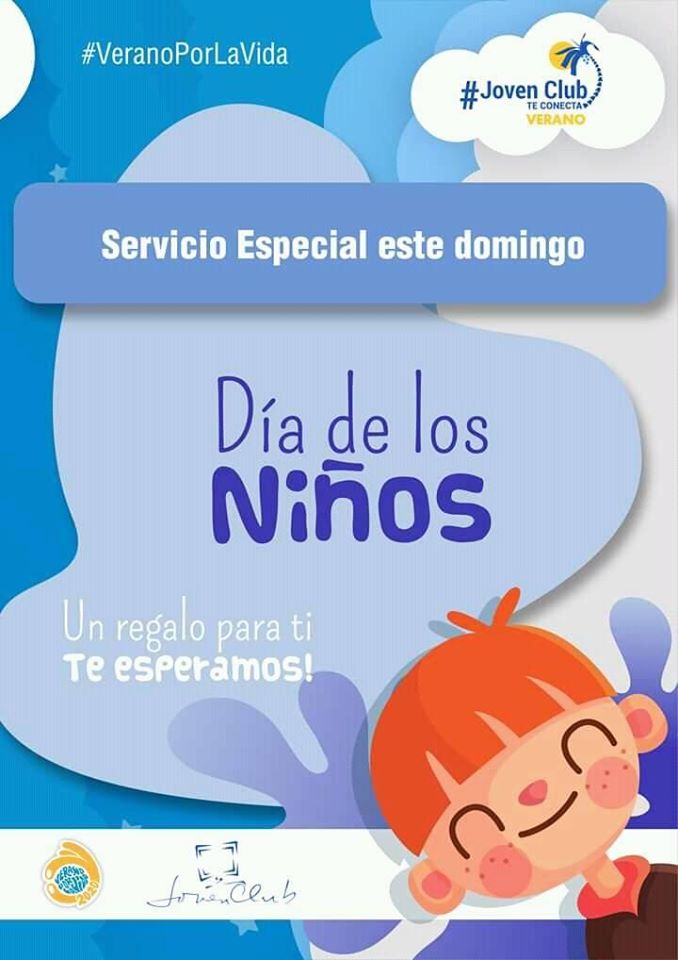 JClubVueltas's tweet photo. Hoy se celebra con  alegría el día de los que saben querer. Como bien lo expresa #JoséMartí. Regalando todo el tiempo de enseñanza y preparación que sus vidas necesitan. Feliz Día de los Niños! #JovenClubTeConecta
#JovenClubEnVerano https://t.co/QK7c68Lt9M