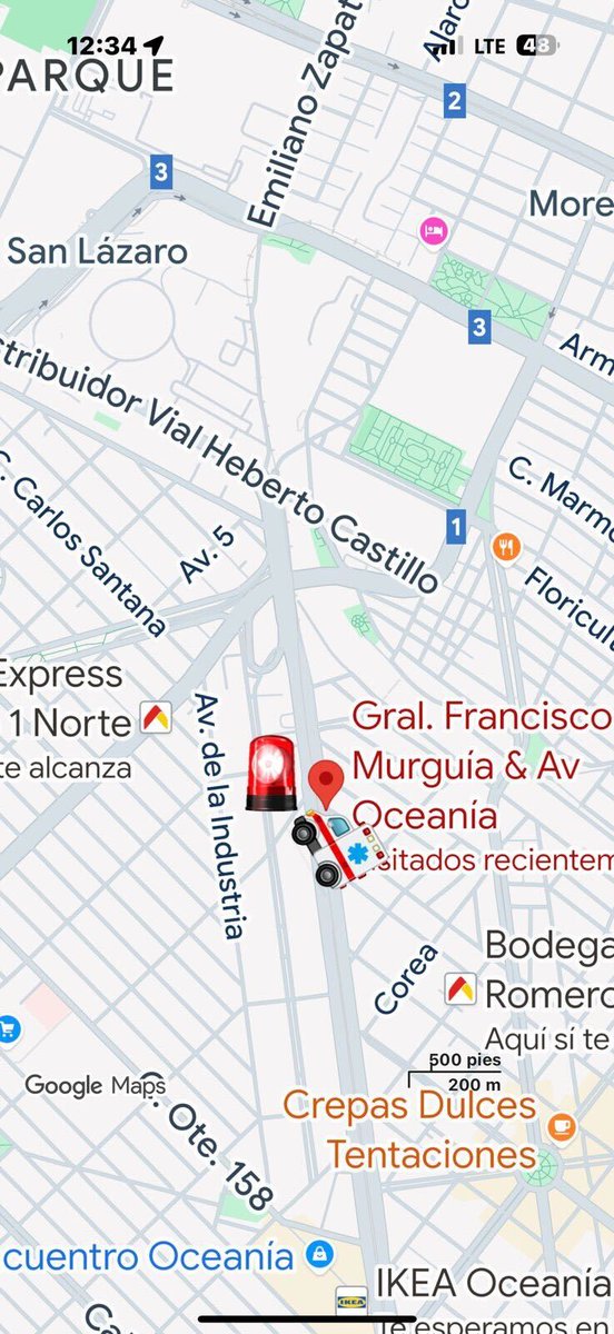 AztecaNoticias's tweet image. #AlMomento | Un camión de carga ha volcado en la intersección de la Avenida #Oceanía y Francisco Murguía en la Colonia Revolución de Venustiano Carranza.

Los servicios de emergencia ya se encuentran en camino para atender el incidente. El suceso ocurrió poco antes del