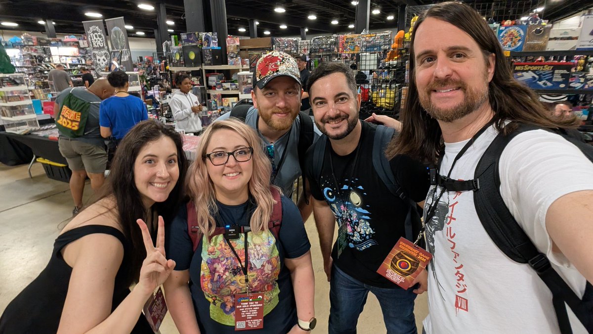 TheRealJRPGLife's tweet image. It was a blast hanging out with all of the best JRPG people at @SEGE2025 @_justthegems @orbalology @DallahGames