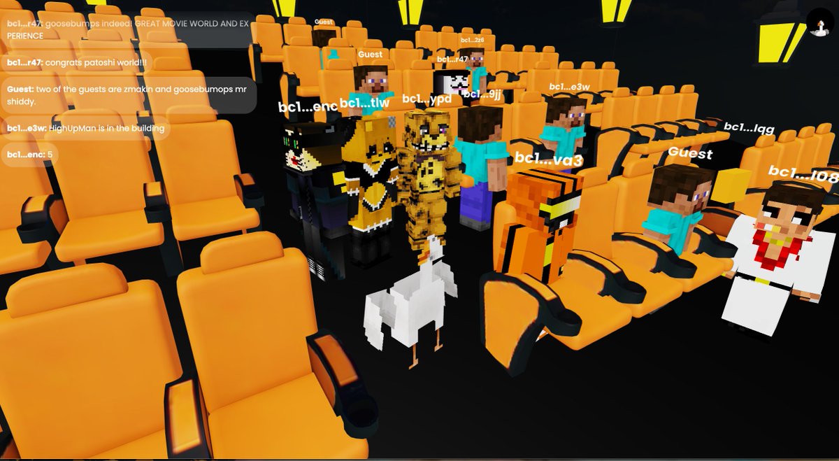 jahbobble's tweet image. 🟧🧡🎶🎦🎶🧡🟧... look at all these bitmappers checking out the premiere of the Genesis block film by @PatoshiWorld and @MusicCryptoSurf live on the mr shiddy x show @missi_scott 🟧🧡🎦🎶🧡🟧 @29898Bitmap @PatoshiPunks