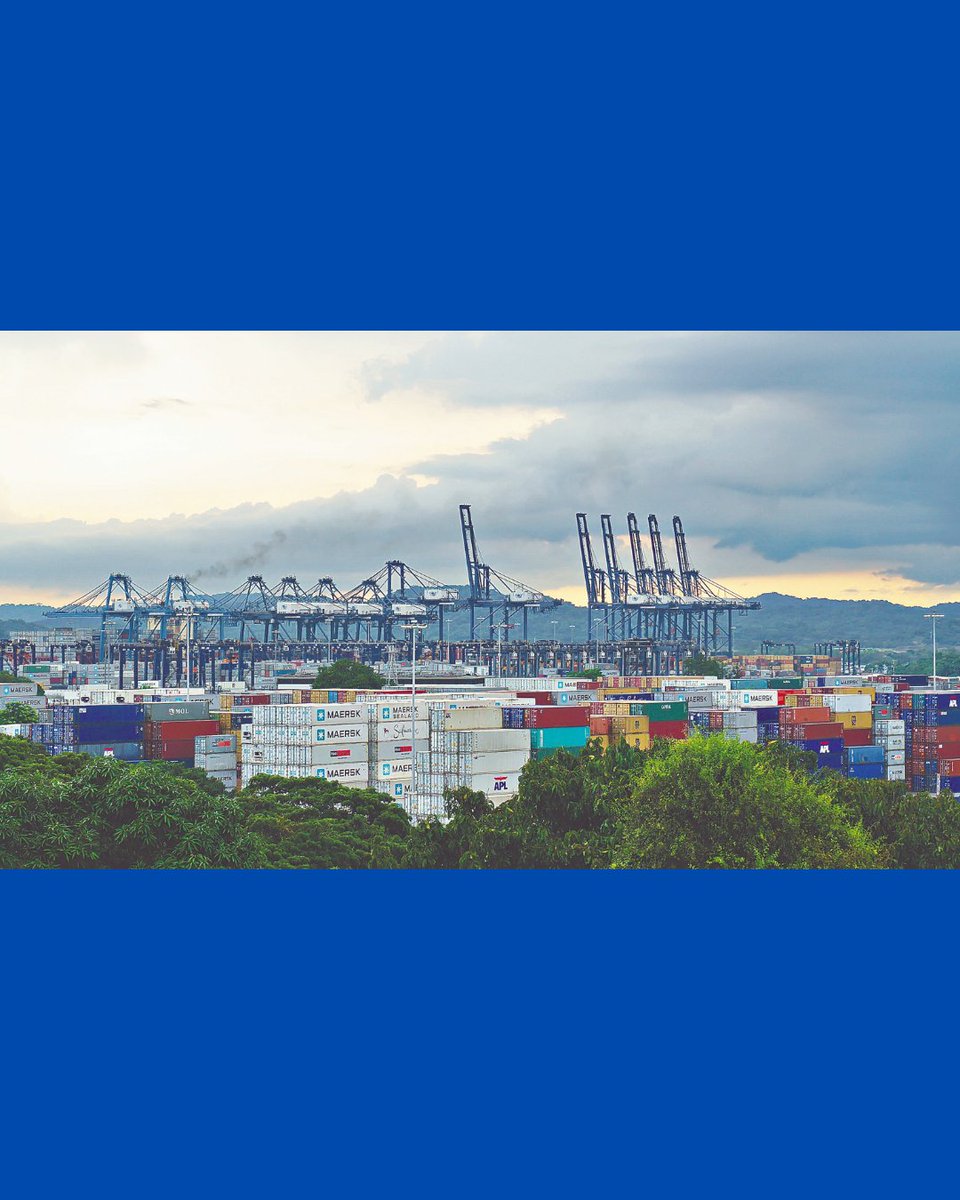 #Nacional | La Autoridad Marítima de Panamá (AMP) anunció que el sistema portuario nacional alcanzó un movimiento total de 4,829,562 TEUs (contenedores de veinte pies) durante el primer semestre de 2025, lo que representa un incremento interanual del 1.65%. Este desempeño
