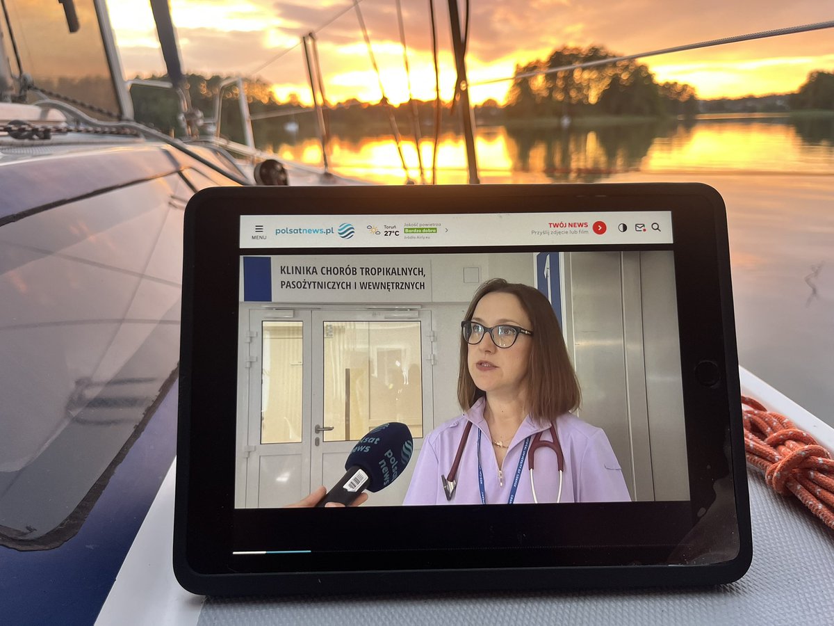 Dziś dr <a href="/Anna__Kuna/">Anna Kuna</a> <a href="/IMMiTGdynia/">Institute of Maritime and Tropical Medicine</a> w <a href="/PolsatNewsPL/">PolsatNews.pl</a> komentowała przypadek cholery w Stargardzie. Przypadek na razie jest prawdopodobny. Poczekajmy na wyniki posiewu kału pacjentki. Musimy przygotować system na nowe zagrożenia epidemiologiczne związane ze zmianami klimatu #OneHealth