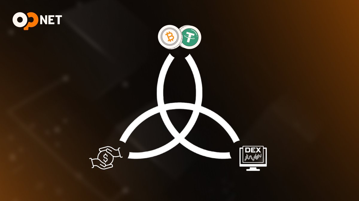 opnetbtc's tweet image. The core Bitcoin always needed:
β
Native DEX
β
Stablecoins / WBTC
β
Lending
OP_NET provides the foundation for this to exist - enabling a fully native, self-custodial DeFi ecosystem.
Bitcoin programmability is no longer a dream ππ