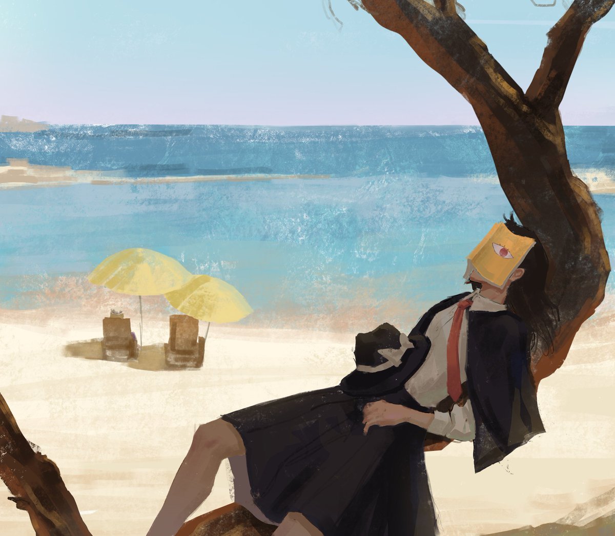 320Tbsyc's tweet image. #東方project 
在海边