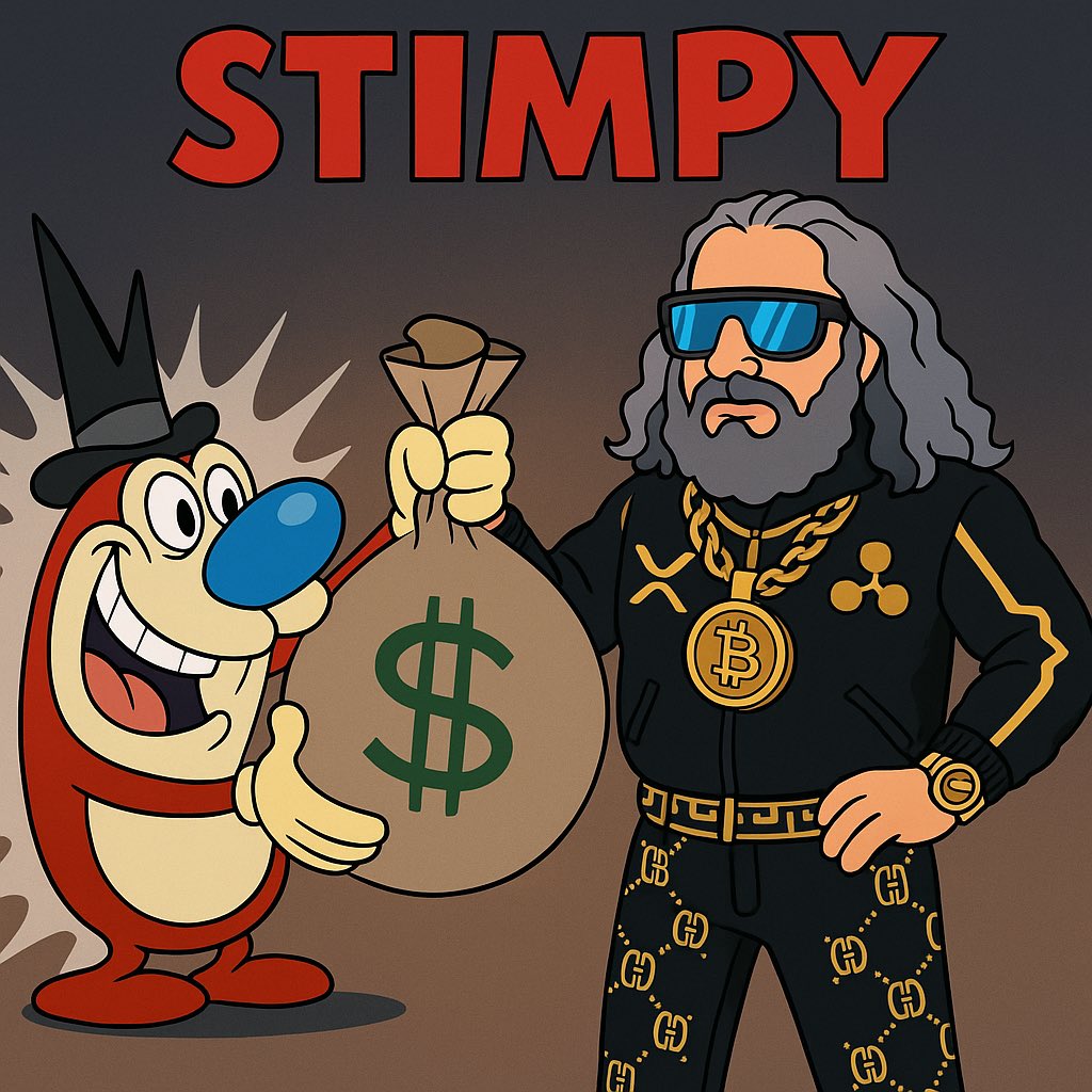 StimpySchwartz's tweet image. The legend behind it all.
The story behind his name.
The lore.
Stimpson J. Katz
$STIMPY 🚀🚀🚀