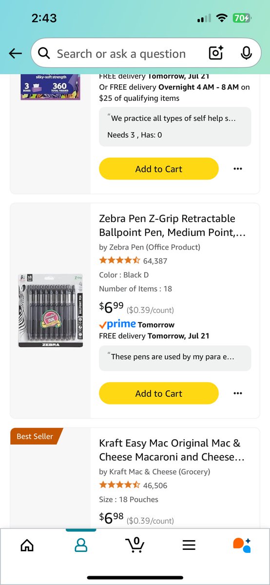 <a href="/YazzyCan2/">Yasmin</a> These pens are a favorite of the para-educators that work in my department. I want to re-stock their supply for the new school year. #clearthelist
amazon.com/hz/wishlist/ls…