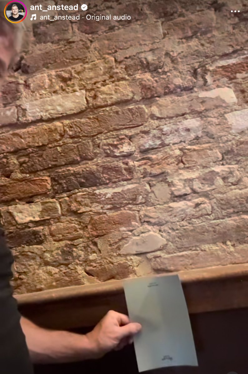 nickinnocent's tweet image. Dear @AntAnstead please please please LEAVE it as is. The exposed brickwork is fantastic so please leave the Oak beam as it is. x