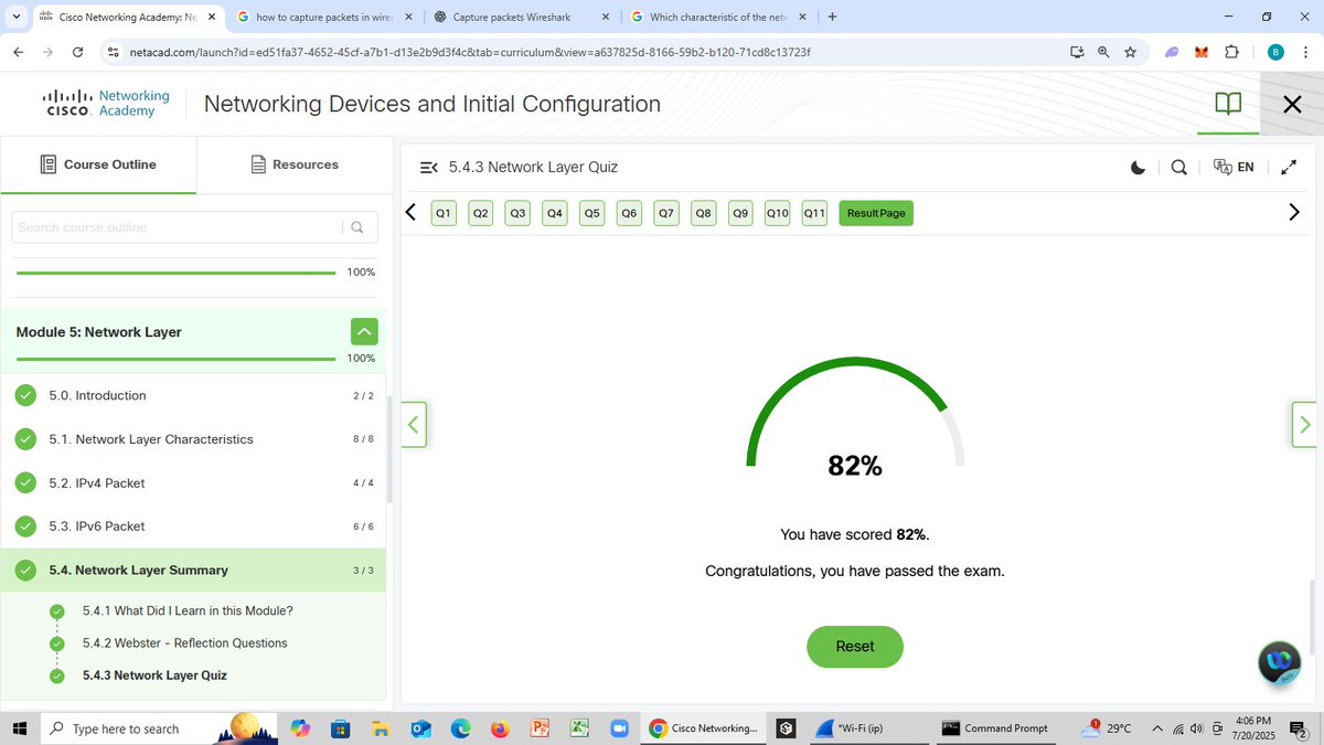bello_quayyum's tweet image. Day 22/90 of my cybersecurity challenge
I finished another module today - this time on the network layer. Gained deeper insight into how data gets routed across networks.
@ireteeh @segoslavia
#cybersecurityjourney #NetworkingBasics