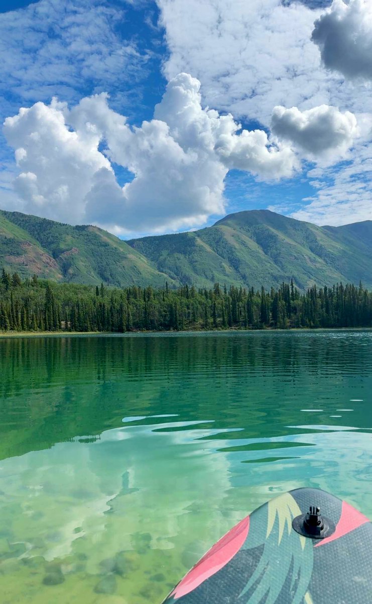 Sunny Sunday swim &amp; paddle ☀️