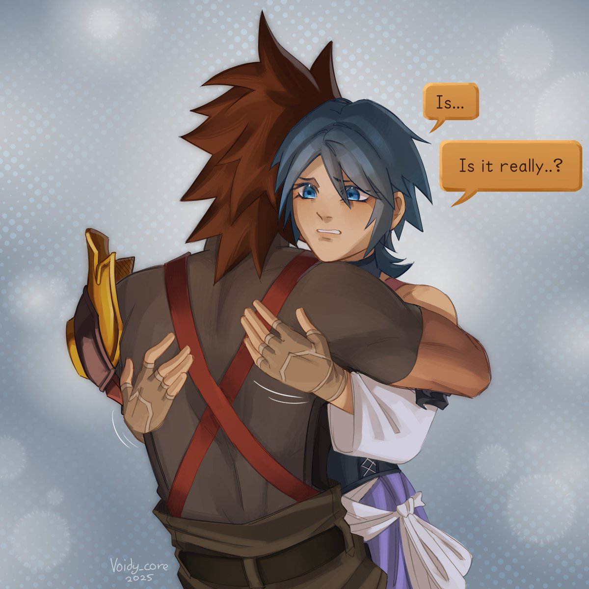 xVoidCore's tweet image. She&apos;s seeing things again
#kingdomhearts #art