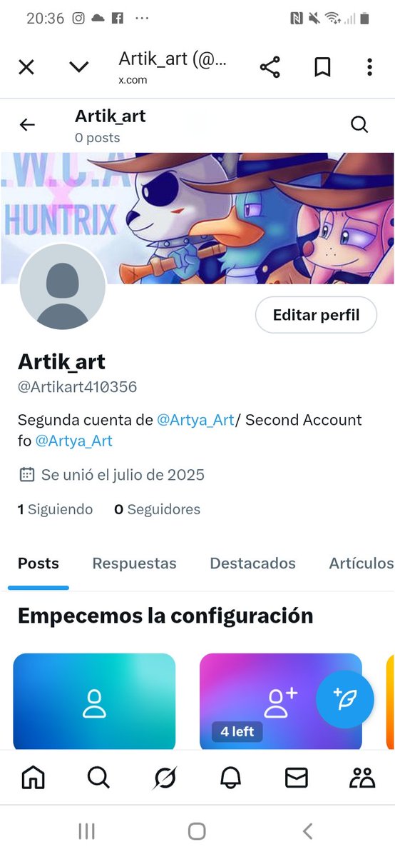 Artya_Art's tweet image. Me he creado otra cuenta^^ Ahí subiré más información sobre mi AU, entre otras cosas relacionadas con series animadas, y puede que suba algunas animaciones cortas hechas por mi, quién sabe.