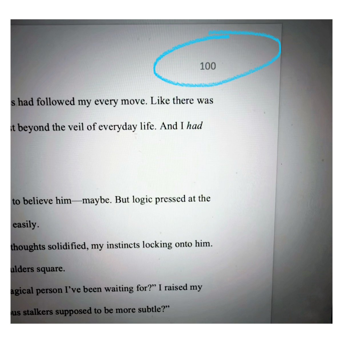 MorganShamy's tweet image. Hit page 100 of first pass edits!

13 yrs ago, I signed w/ my 1st agent—this book went on sub &amp;amp; died. I rewrote it again &amp;amp; again &amp;amp; AGAIN, but it never felt right.

Now: it has a home &amp;amp; I FINALLY fixed the plot point that haunted me for over a decade.

Some books just need time!💕
