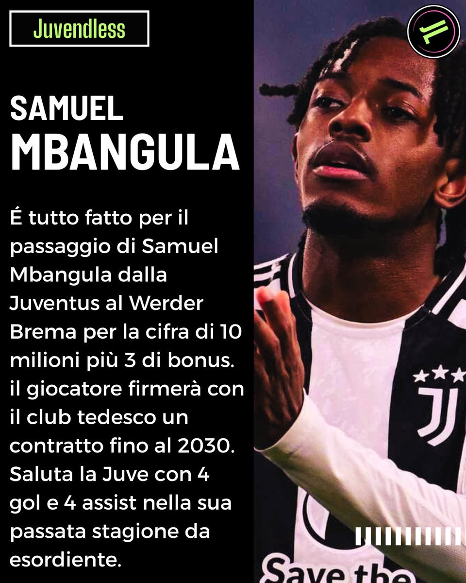 JuvEndLess's tweet image. #Mbangula #Juventus #Calciomercato #juvendless
