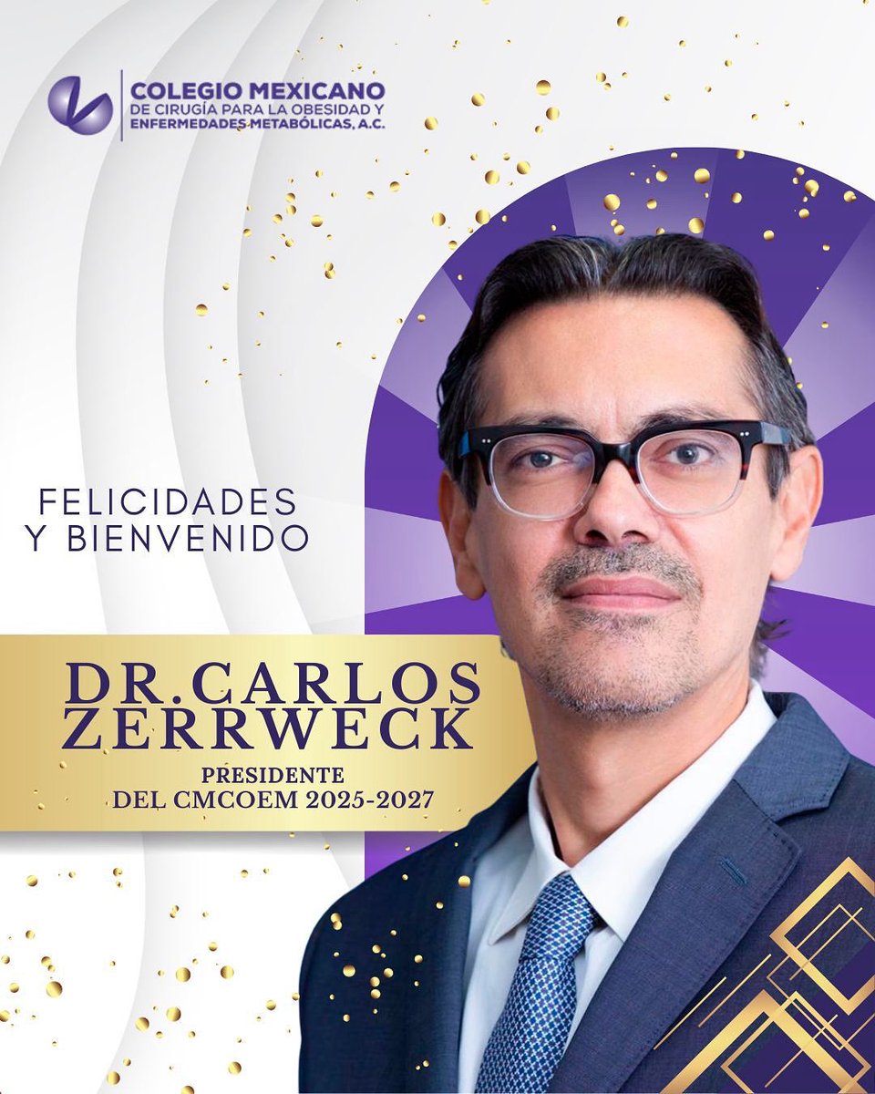 zerrweck's tweet image. Habemus Presidente 2025-2027 !! @ObesidadCMCOEM A trabajar !