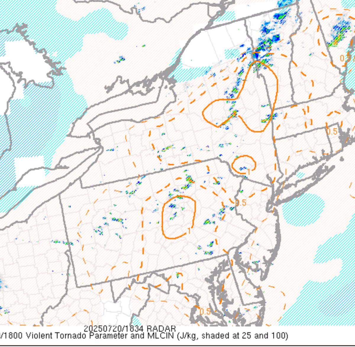 mikestanislaw's tweet image. Couple of pockets of decent hodograph’s supportive of a tornado or two. Models might have slightly under cooked on this.