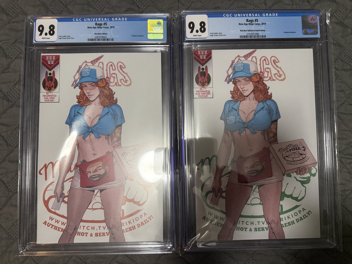 I’ll forever be grateful to <a href="/RAGS_Comix/">13 Ghosts of RAGS</a> for all the love they showed me. Making a Mad Mori variant of RAGS #5 is still one of the greatest things that ever happened to me.