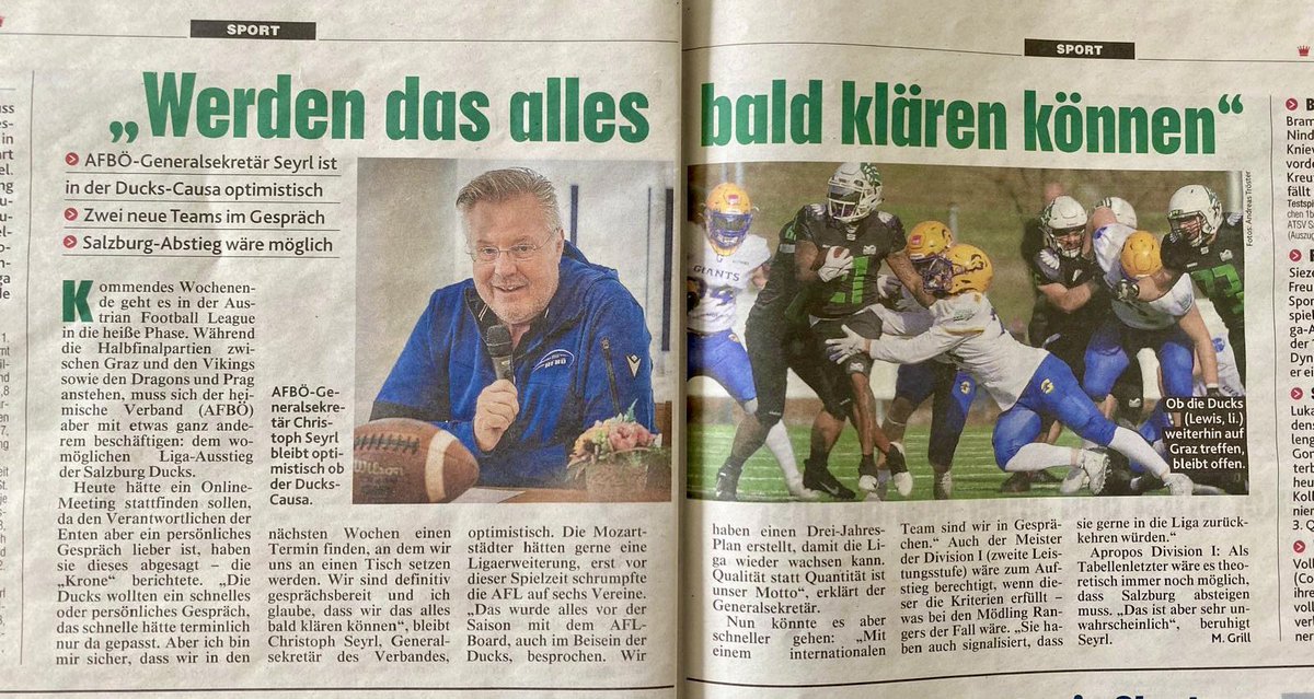 Klärung in Bälde quasi.