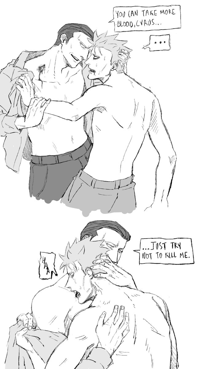 bwlkn's tweet image. 🚀☀️ but vampire au 👀