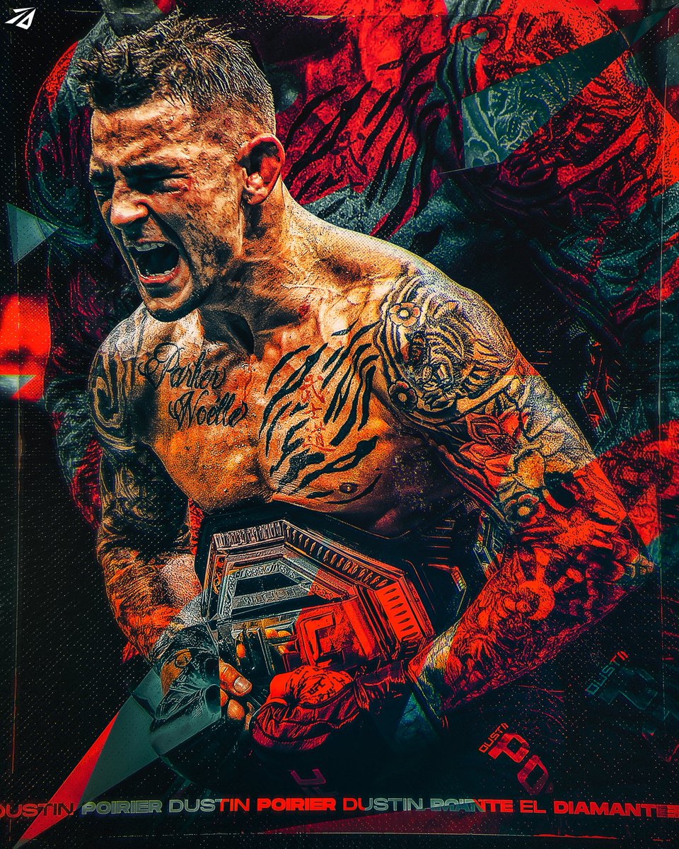 Bummed I didn’t get to see my fave <a href="/ufc/">UFC</a> fighter <a href="/DustinPoirier/">The Diamond</a> take to the octagon for the last time. Fight legend, family man &amp; passionate about his community. Congrats on a great career. Enjoy retirement, Champ! 💎 

#UFC318 #DiamondsAreForvever 

📷: DarwentDesign