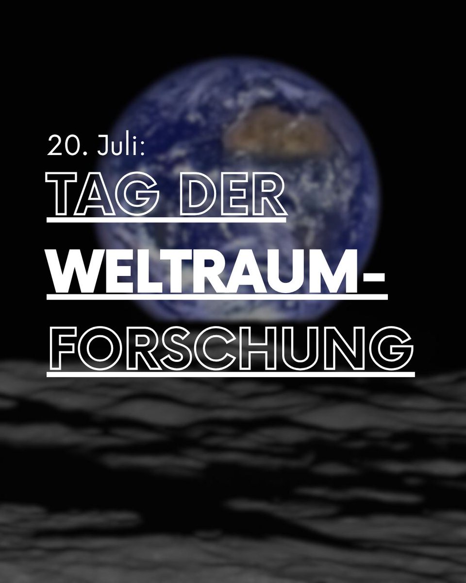 👨‍🚀 👩‍🚀 Heute ist Tag der Weltraumforschung: Dieses Datum erinnert an die erste bemannte Mondlandung im Jahre 1969.
Wir haben uns ein paar spannende Fun Facts genauer angesehen. Schaut vorbei auf shorturl.at/aqo9P #himmelsjahr