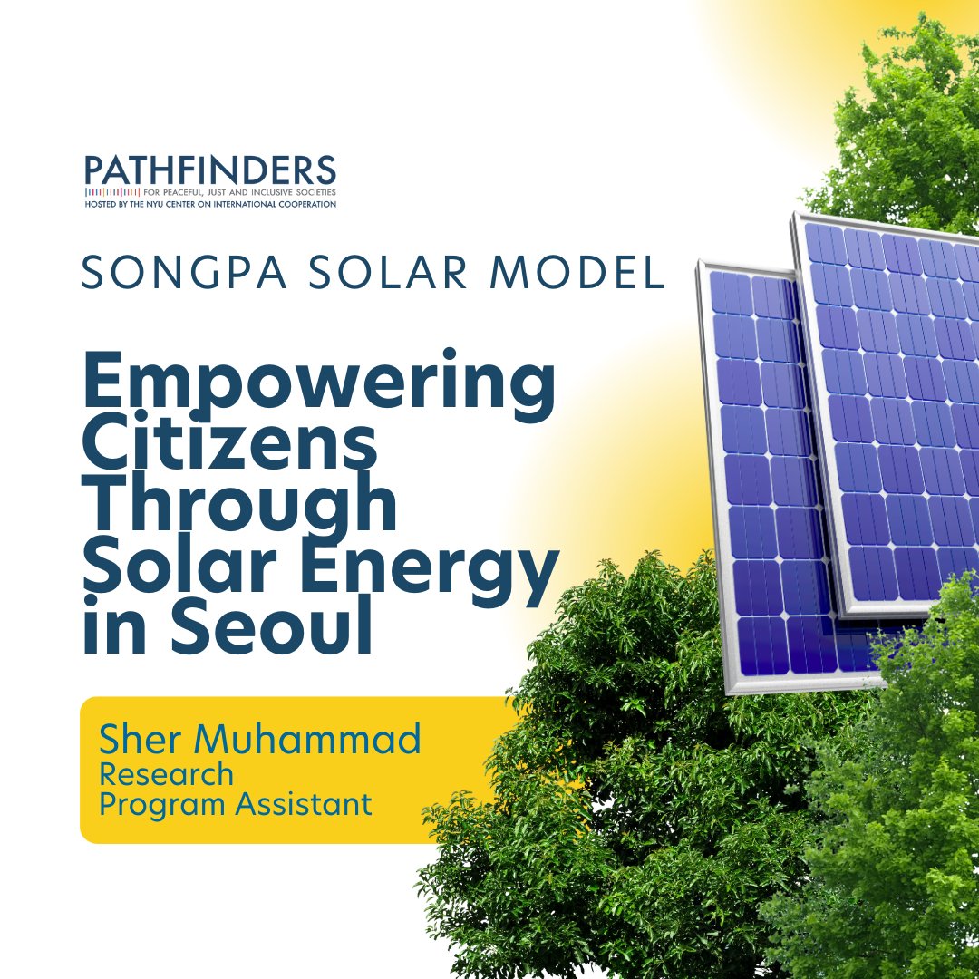 SDG16Plus's tweet image. 🇰🇷 #DYK: By 2008, over 1.2 million households in Seoul, Korea struggled with the cost of energy.
🔋 Songpa District thus initiated a new policy that merged renewable energy production with social and economic redistribution: Songpa Solar Nanum Power Plant project.
Check out how…