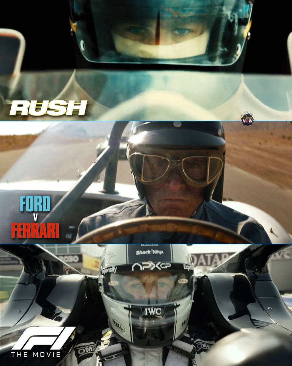 Kalshi_Film's tweet photo. The 3 best racing movies of the 21st century. https://t.co/3S48nTR98o
